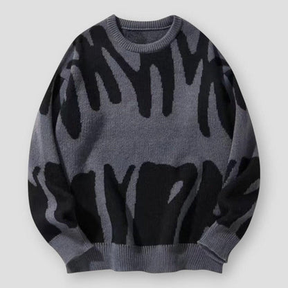 Saint Morris Harrison Loose Knitted Sweater