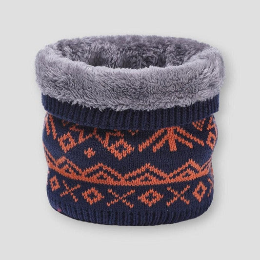 Saint Morris Hazleton Knitted Wool Neck Scarf