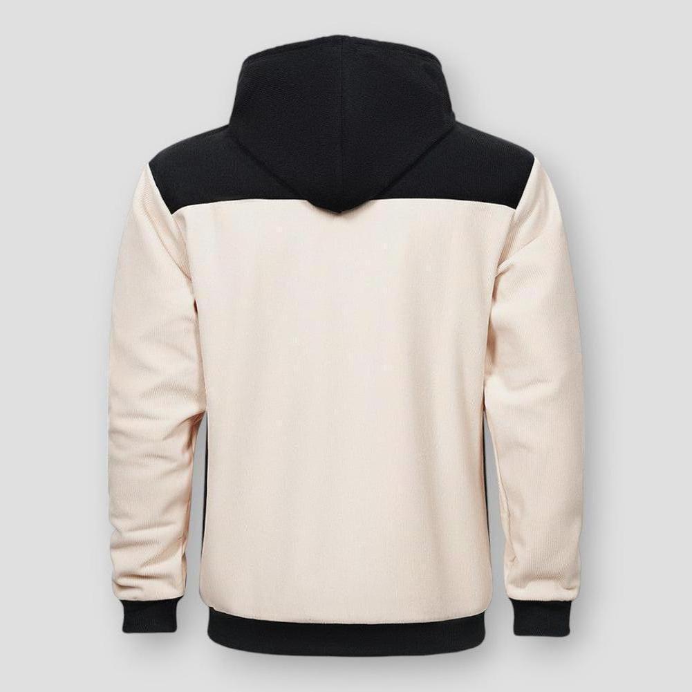 Saint Morris Herrin Corduroy Hooded Sweatshirt