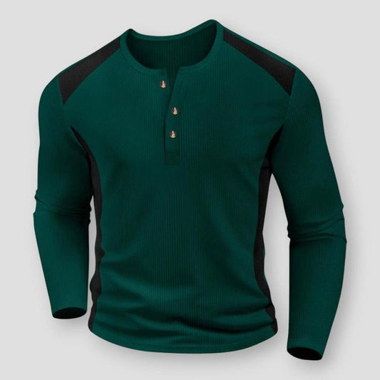 Saint Morris Hobart Waffle Long Sleeve