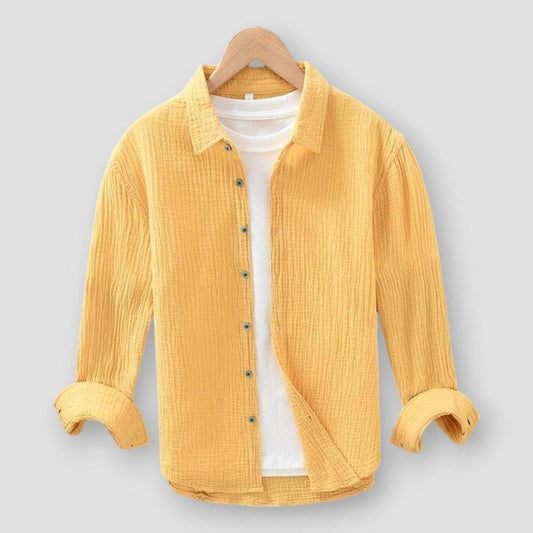 Saint Morris Homer Crinkled Shirt