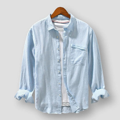Saint Morris Jamestown Linen Shirt