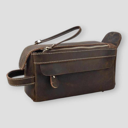 Saint Morris Leather Toiletry Bag