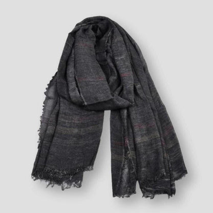 Saint Morris Linen Tassels Scarf
