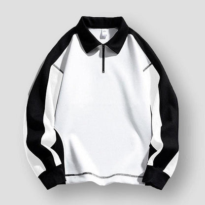 Saint Morris Long-Sleeved Polo