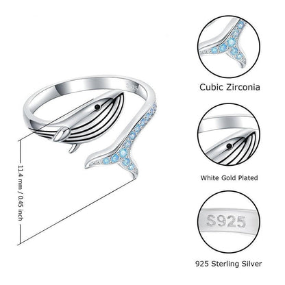 Saint Morris Madison Whale Ring
