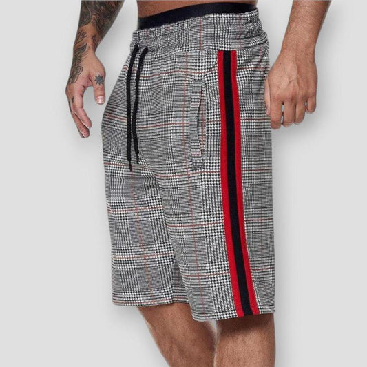 Saint Morris Nashville Plaid Striped Shorts
