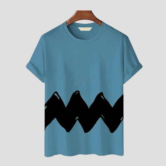 Saint Morris Paducah Splicing Short Sleeve Tee