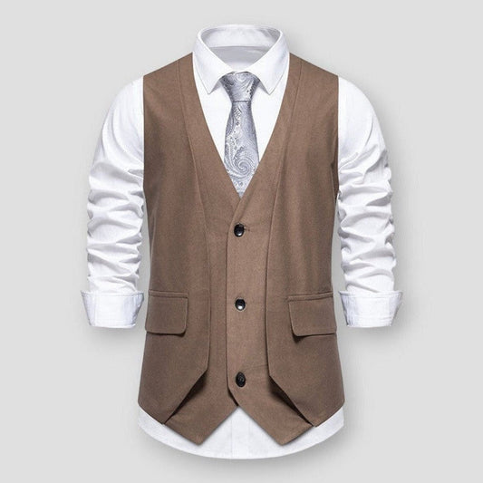 Saint Morris Pomona Long Sleeve Vest