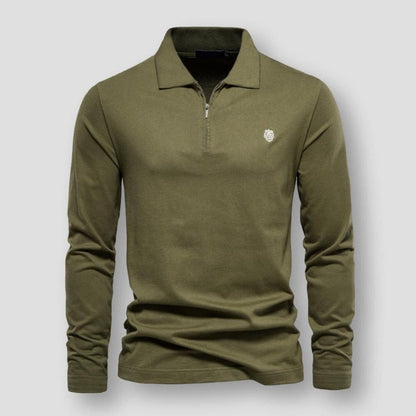 Saint Morris Poulsbo Long Sleeve Polo