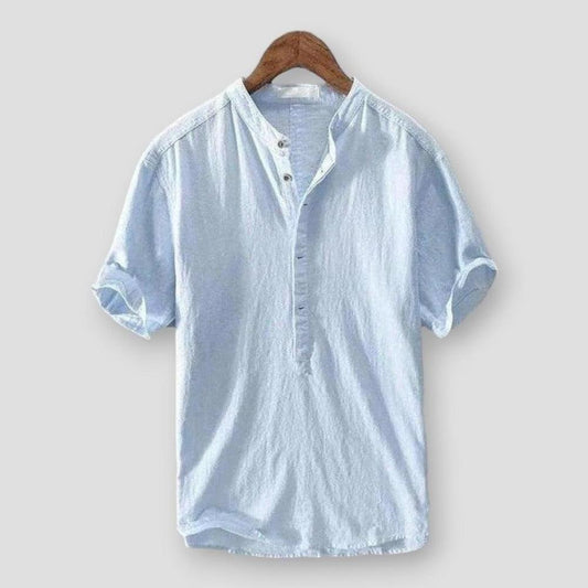 Saint Morris Provence Linen Shirt