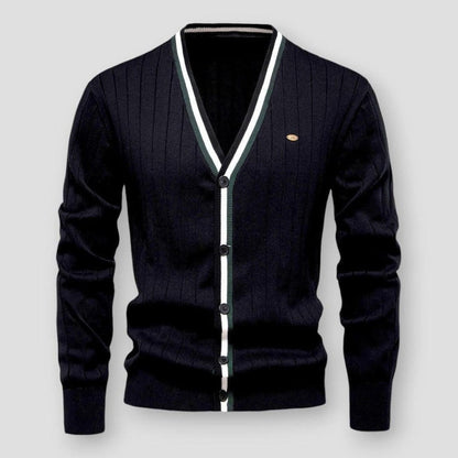 Saint Morris Salinas Knitted Cardigan