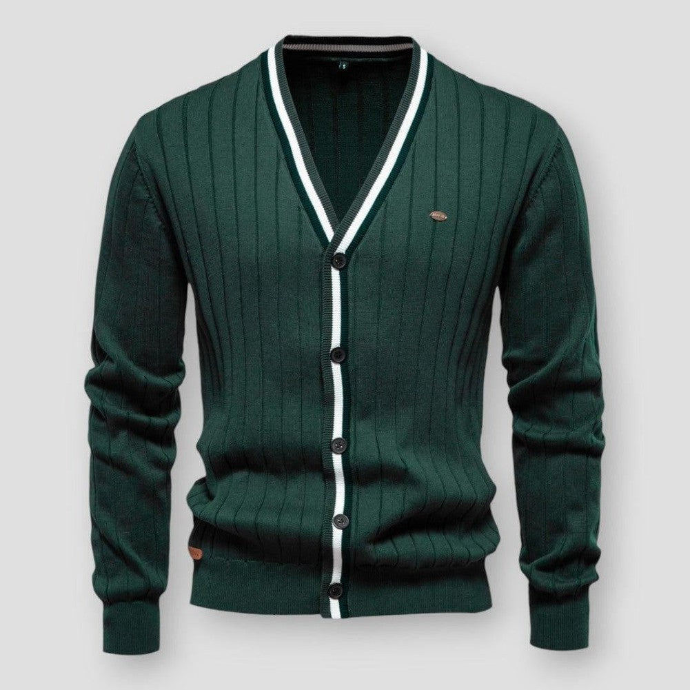 Saint Morris Salinas Knitted Cardigan