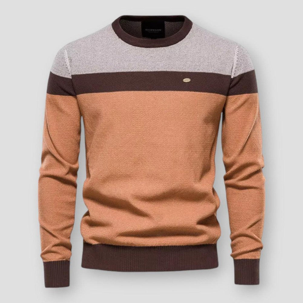 Saint Morris Striped Weekend Sweater