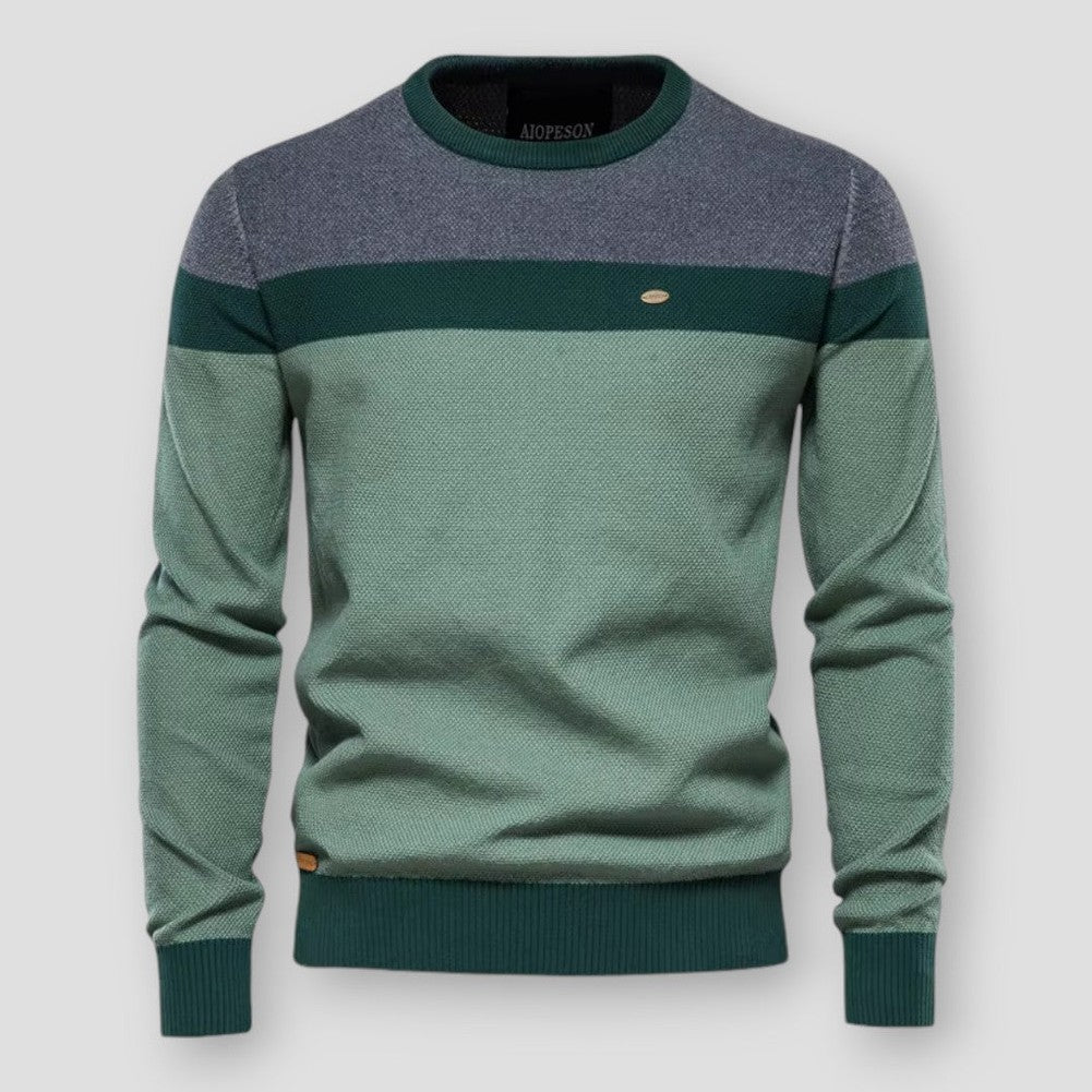 Saint Morris Striped Weekend Sweater
