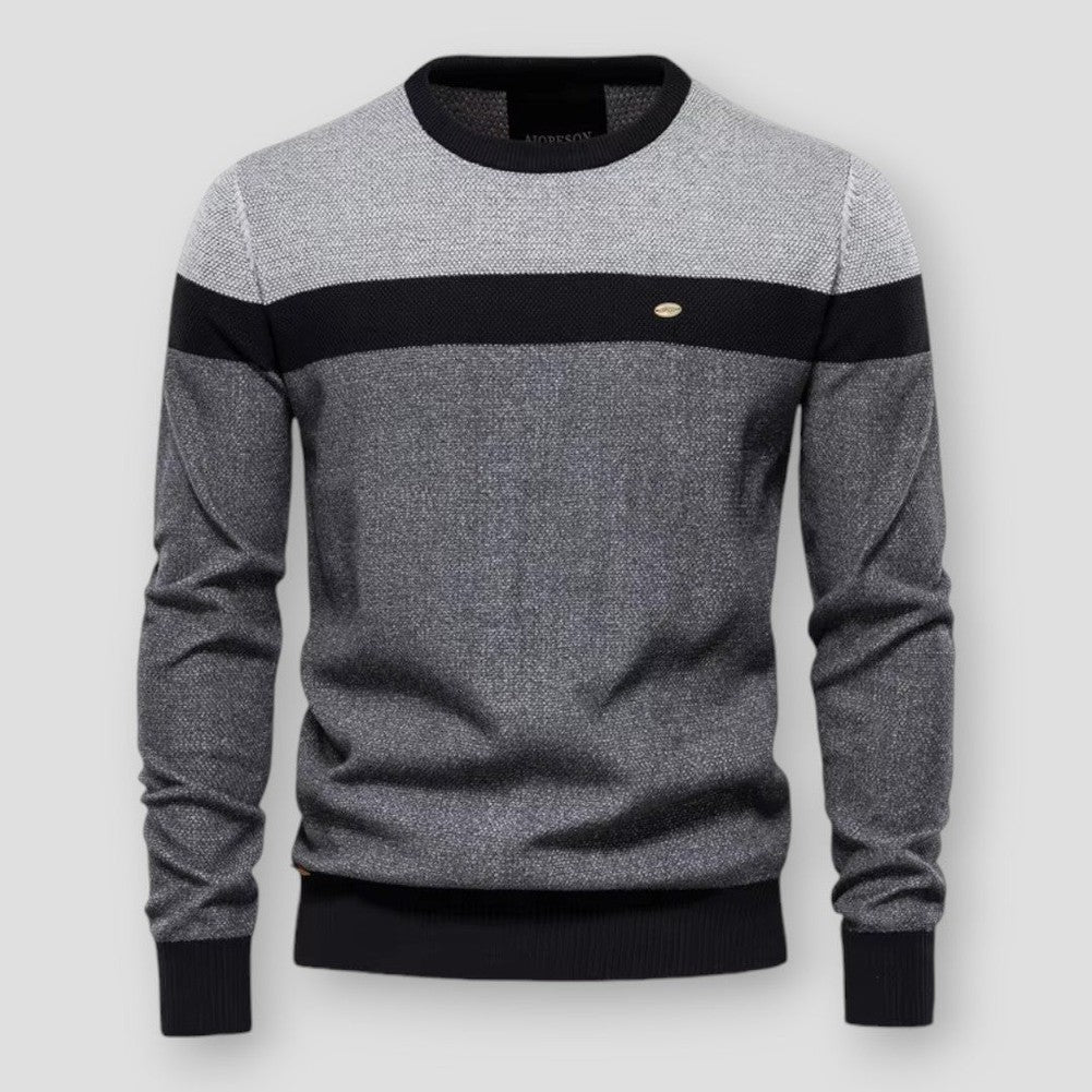 Saint Morris Striped Weekend Sweater