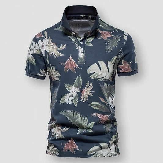 Saint Morris Floral Polo Shirt
