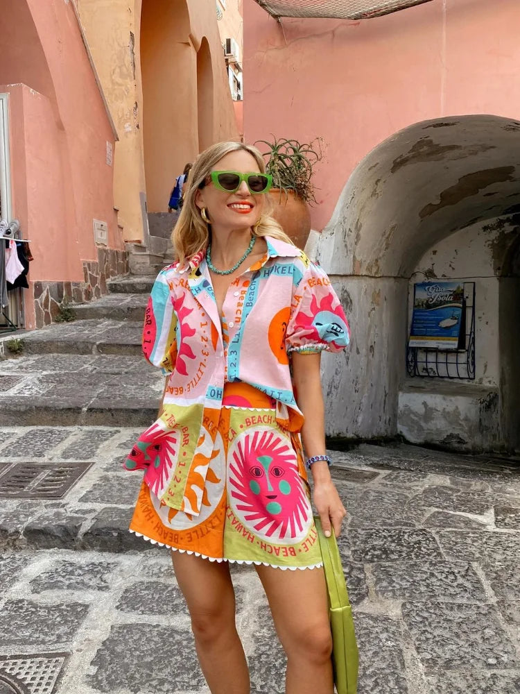 Galina 2 Pieces Summer Set