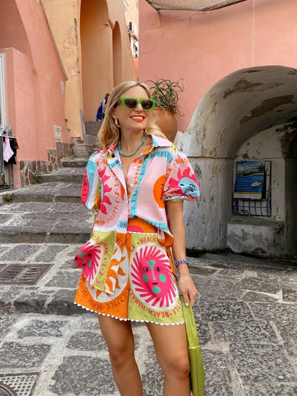 Galina 2 Pieces Summer Set