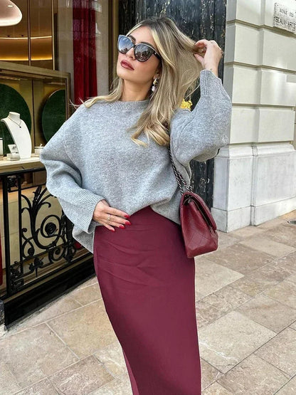 Florida Satin Skirt