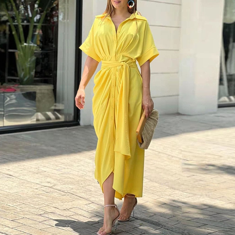Kamila Buttoned Dress