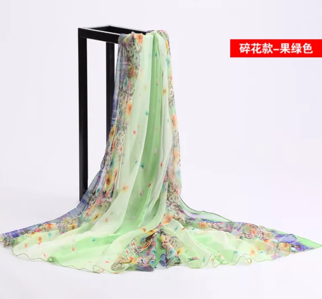24 Color Printed Shawl Seaside Sunscreen Beach Towel Scarves