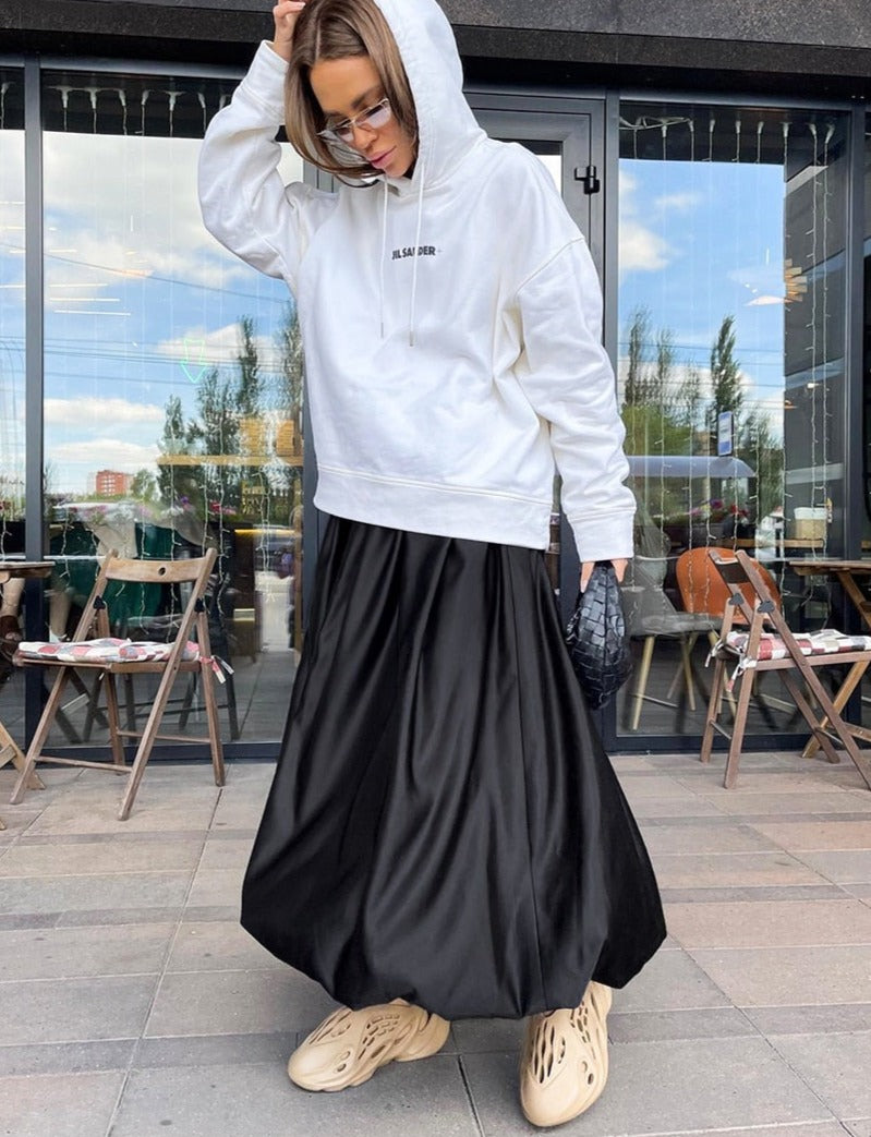 Anna Satin Skirt