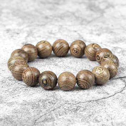 Natural Wooden Beads Bracelet Tibetan Buddha Rosary Handmade Bracelets Men And Women Yoga Meditation Prayer Beaded Jewelry Gifts