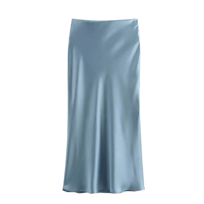 Florida Satin Skirt