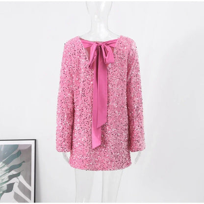 Sequin Holliday Dress