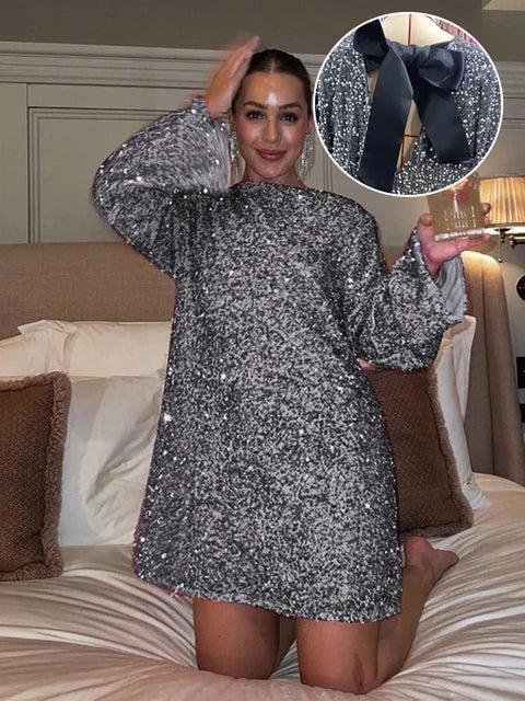 Sequin Holliday Dress
