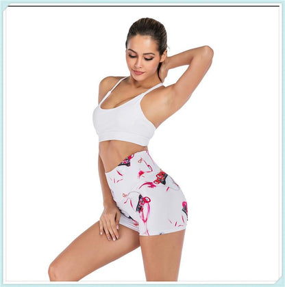 Sexy Women Yoga Short Running Jogging Fitness Workout Sport Shorts For Women Leggings Skinny Female Exercise Sporting Gym Shorts