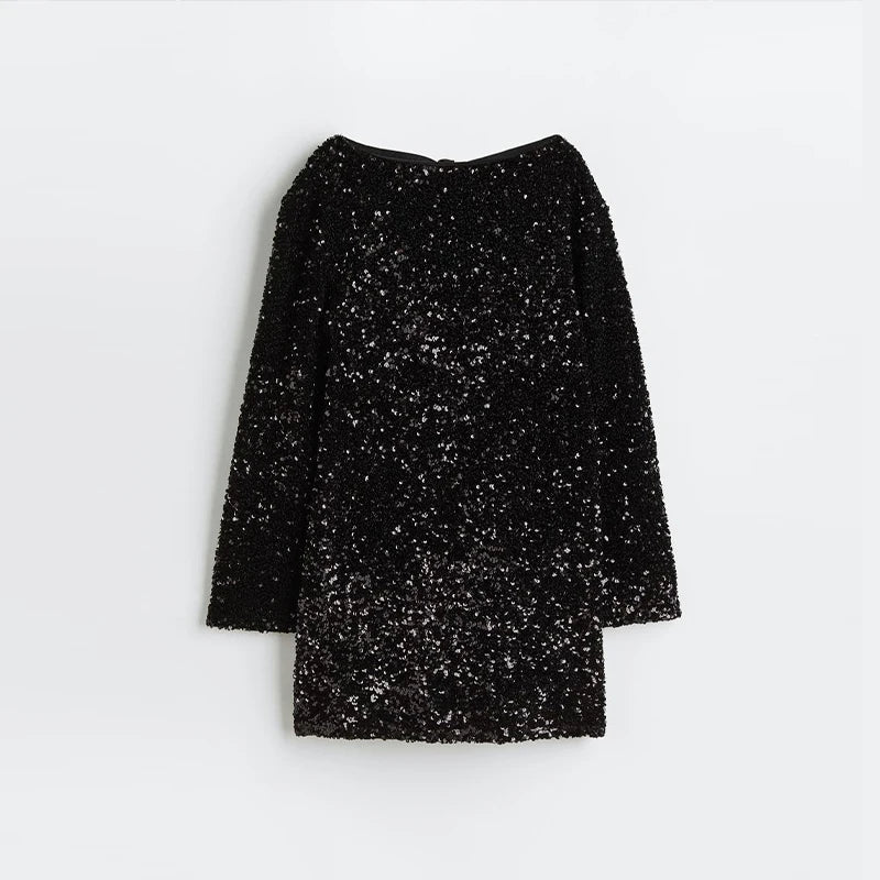 Sequin Holliday Dress