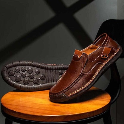 Sky Madrid Austin Leather Moccasins