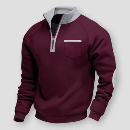 Sky Madrid Austin Stand Up Collar Sweater