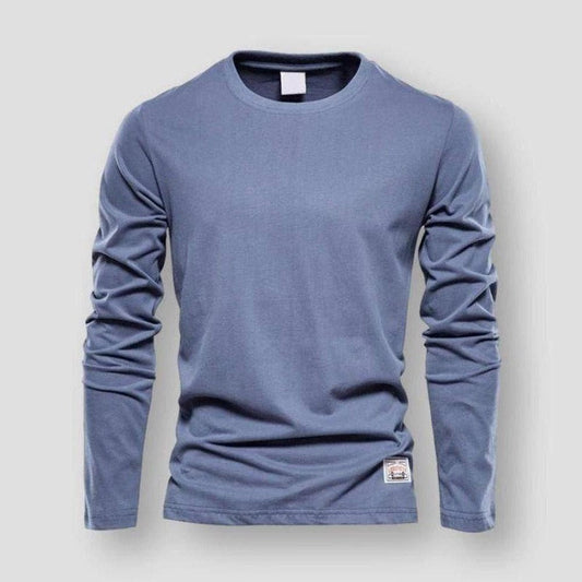 Sky Madrid Basic Cotton Shirt