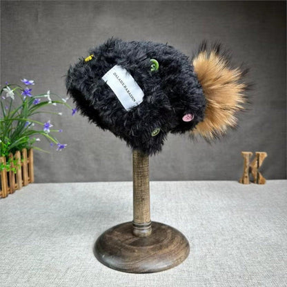 Sky Madrid Boston Knitted Wool Hat
