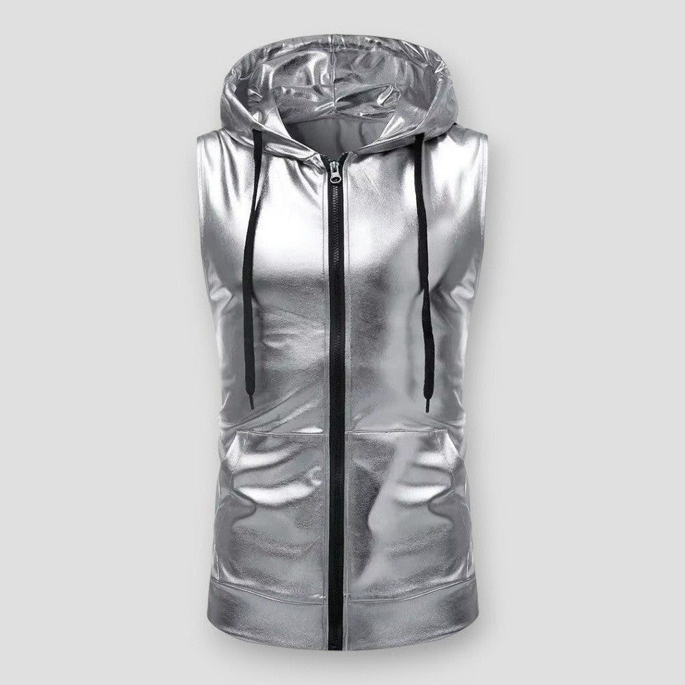 Sky Madrid Clifton Sleeveless Hoodie Vest