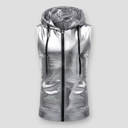 Sky Madrid Clifton Sleeveless Hoodie Vest