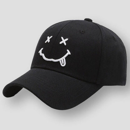 Sky Madrid Darrington Smile Face Cap
