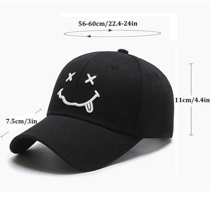 Sky Madrid Darrington Smile Face Cap