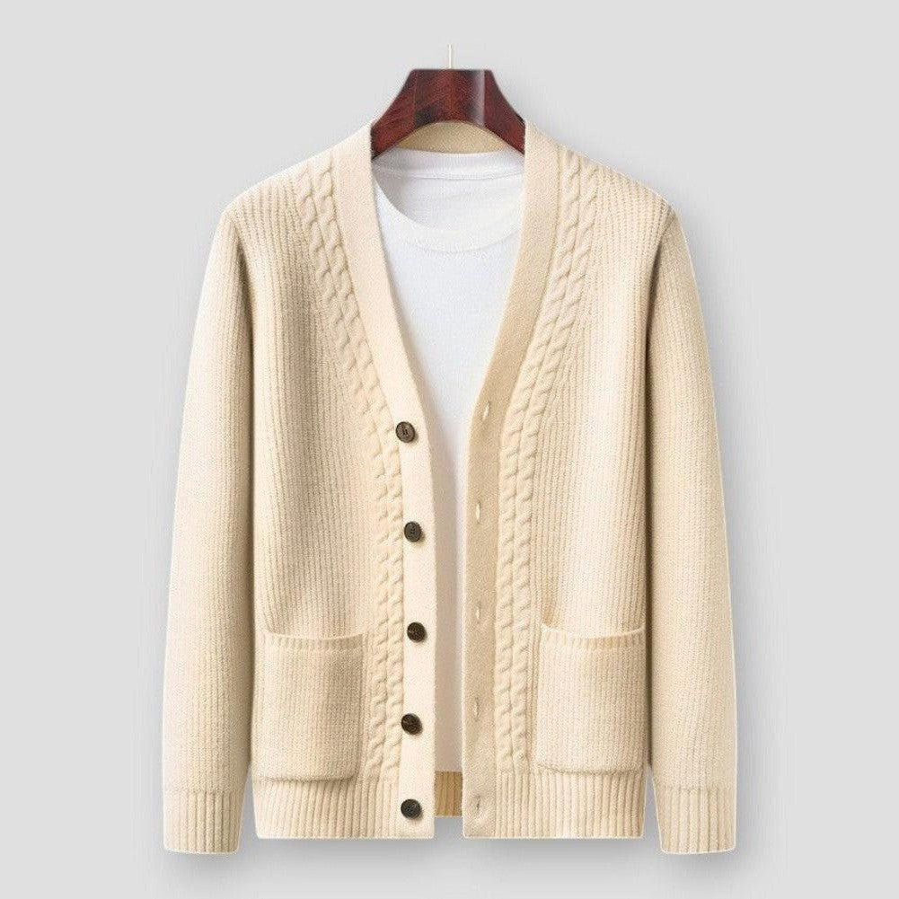 Sky Madrid Davis Long Sleeve Knitted Cardigan