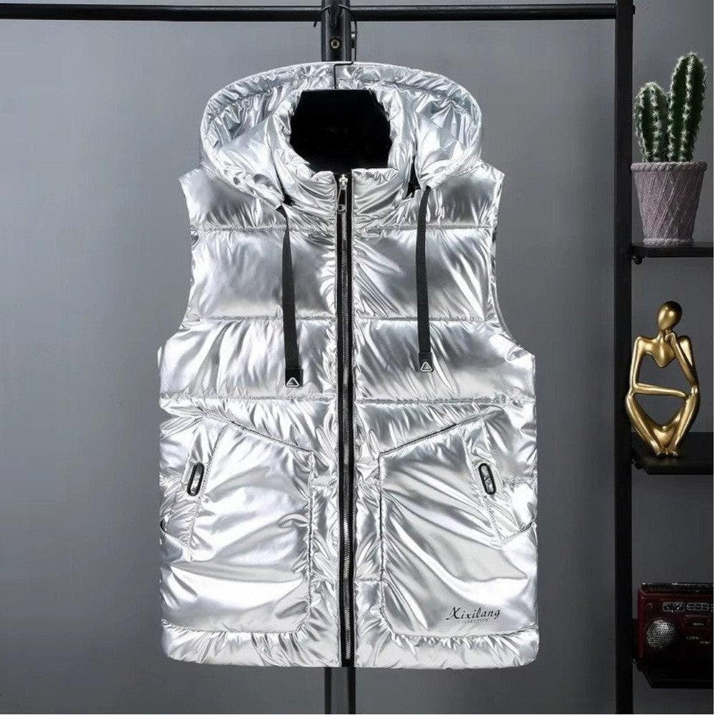 Sky Madrid Eugene Sleeveless Hooded Warm Vest