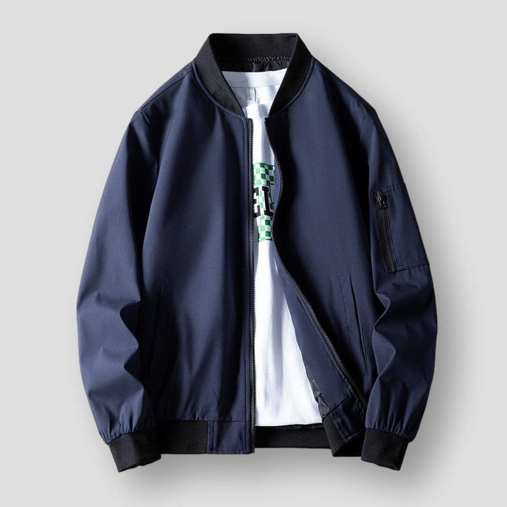 Sky Madrid Franklin Bomber Jacket