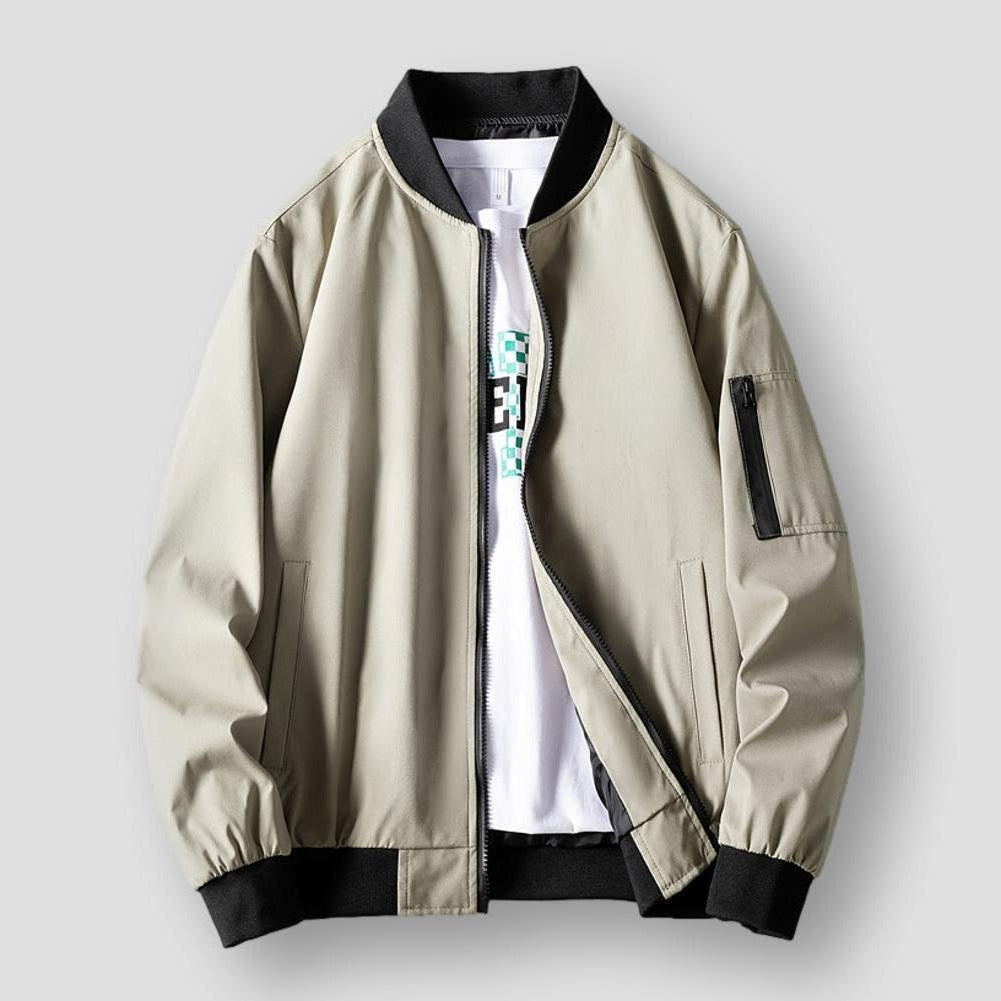 Sky Madrid Franklin Bomber Jacket