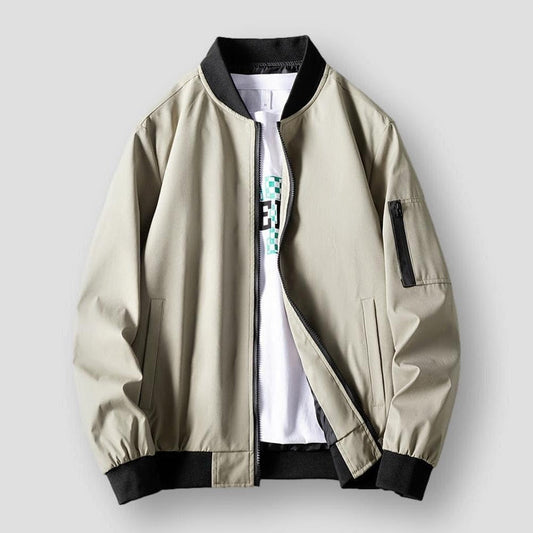 Sky Madrid Franklin Bomber Jacket