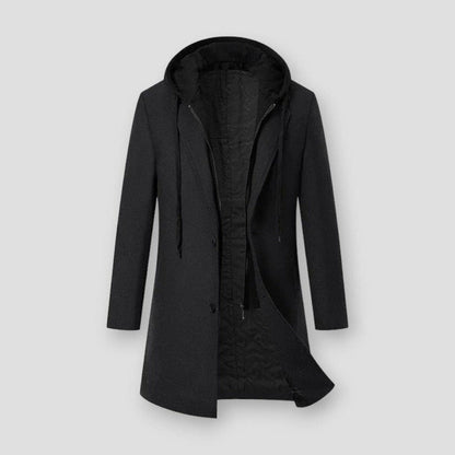 Sky Madrid Glendale Hooded Trench Coat