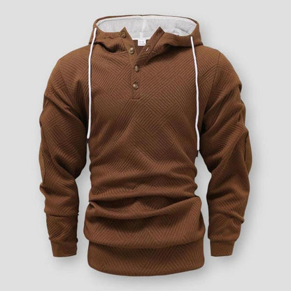 Sky Madrid Herrin Hooded Textured Jacket