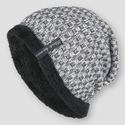 Sky Madrid Lacey Fleece Beanie