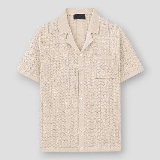 Sky Madrid Littleton Knitted Polo Shirt